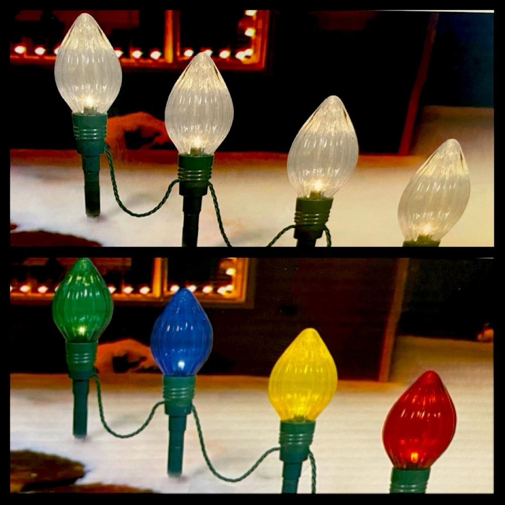 NIB 12 in. Multi-Colored Pathway Lights (10-Pack